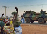 Un'immagine dell'intervento francese in Mali