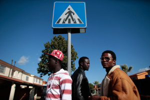  Migranti africani nel centro di accoglienza di Mineo, il 27 gennaio 2014. - Tony Gentile, Reuters/Contrasto 