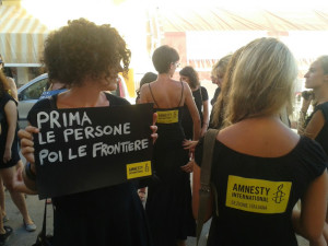 Campo Amnesty Lampedusa Alfabeto del viaggio