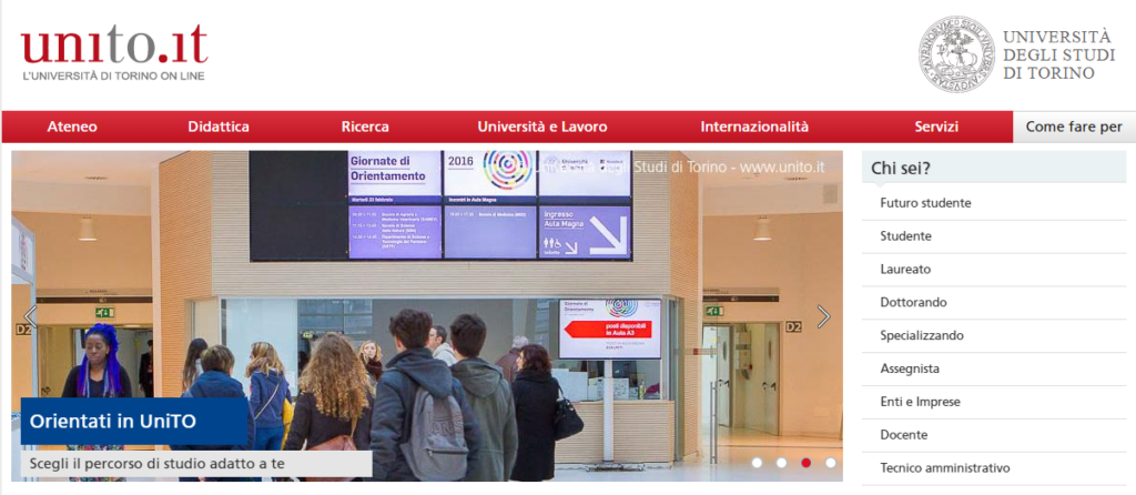 Università degli Studi di Torino: un progetto pilota per il sostegno al diritto allo studio per studenti rifugiati.