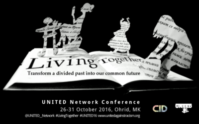 Prossima Conferenza UNITED: “Living together: Transform a divided past into our common future”
