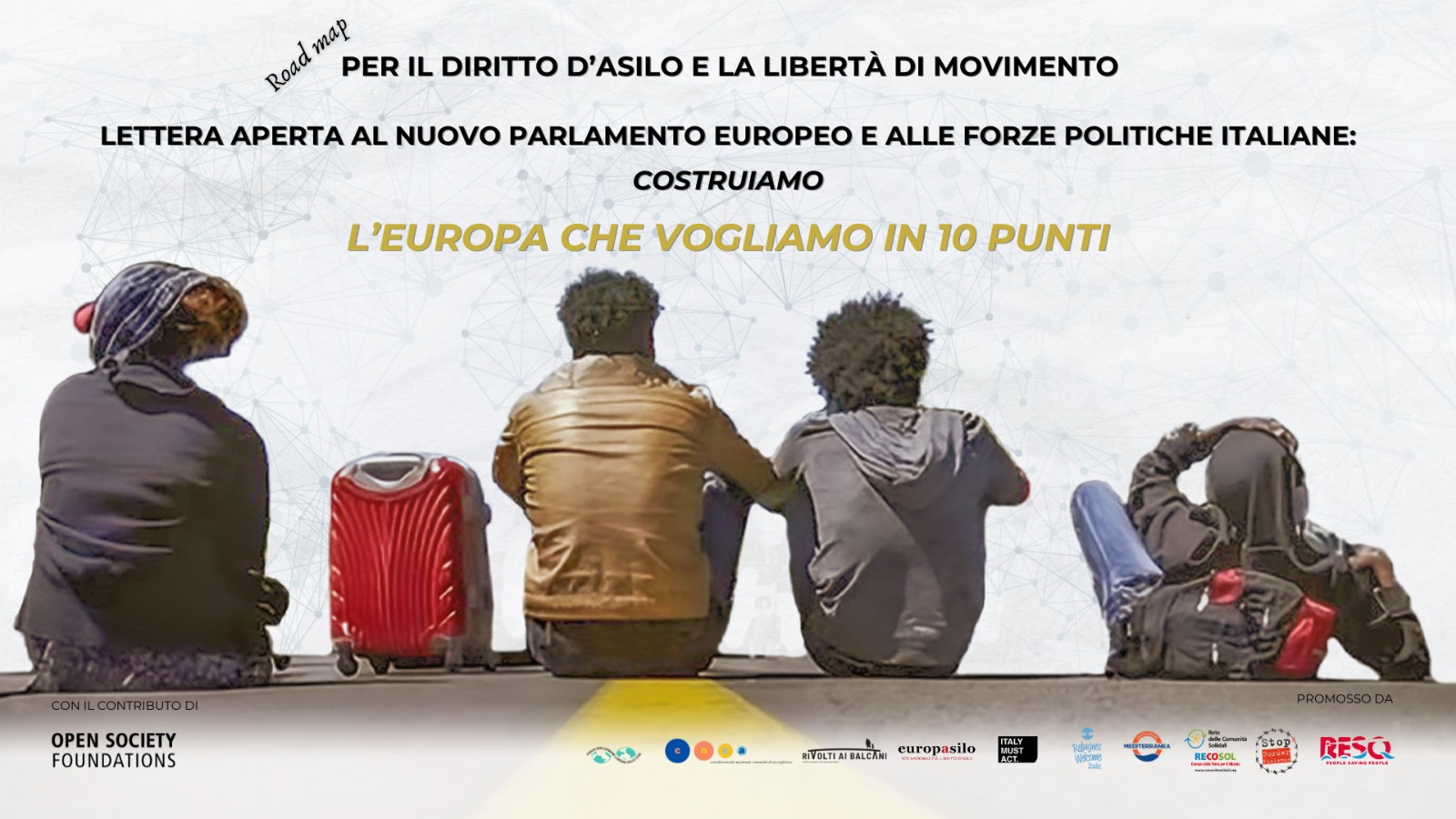 Road map per il diritto d’asilo: una piattaforma in 10 punti per l’Europarlamento