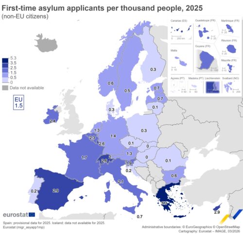 Procedura accelerata per i richiedenti asilo: Italia seconda in Europa