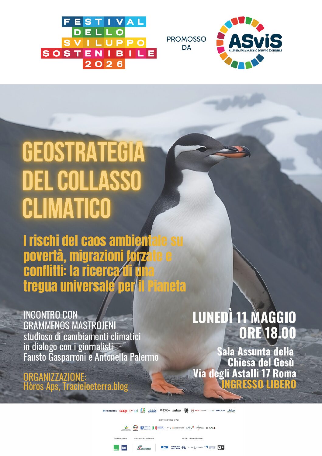 Volantino Evento Sostenibilità Moderno Foto Bianco Verde