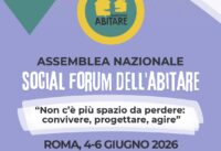 Social Forum Abitare 4-6 giugno 2026