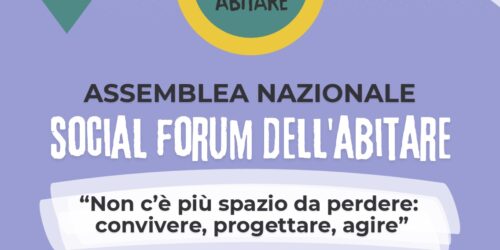 Social Forum Abitare 4-6 giugno 2026