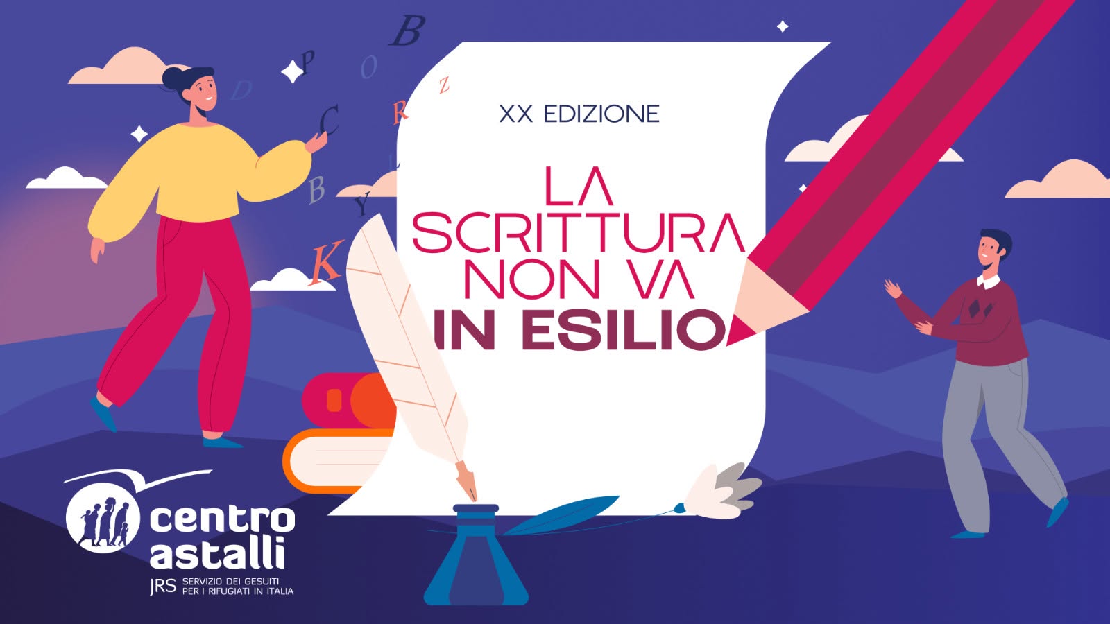 La scrittura non va in esilio. Vent’anni di parole che avvicinano
